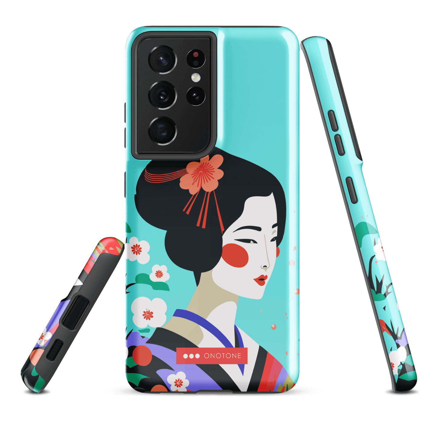 Double Layer Protection Geisha Samsung Galaxy Case
