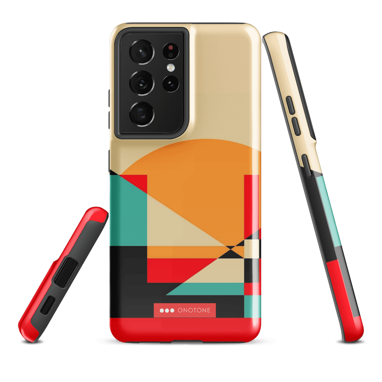 Double Layer Protection Mid Century Samsung Galaxy Case
