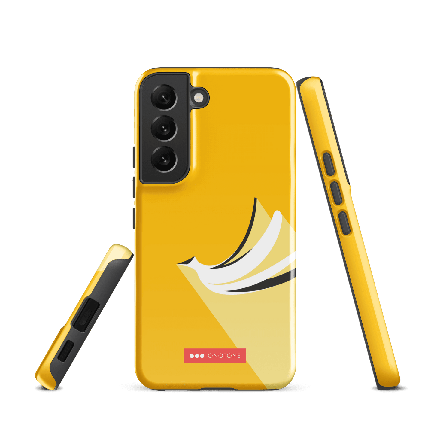 Double Layer Protection Yellow Samsung Galaxy Case