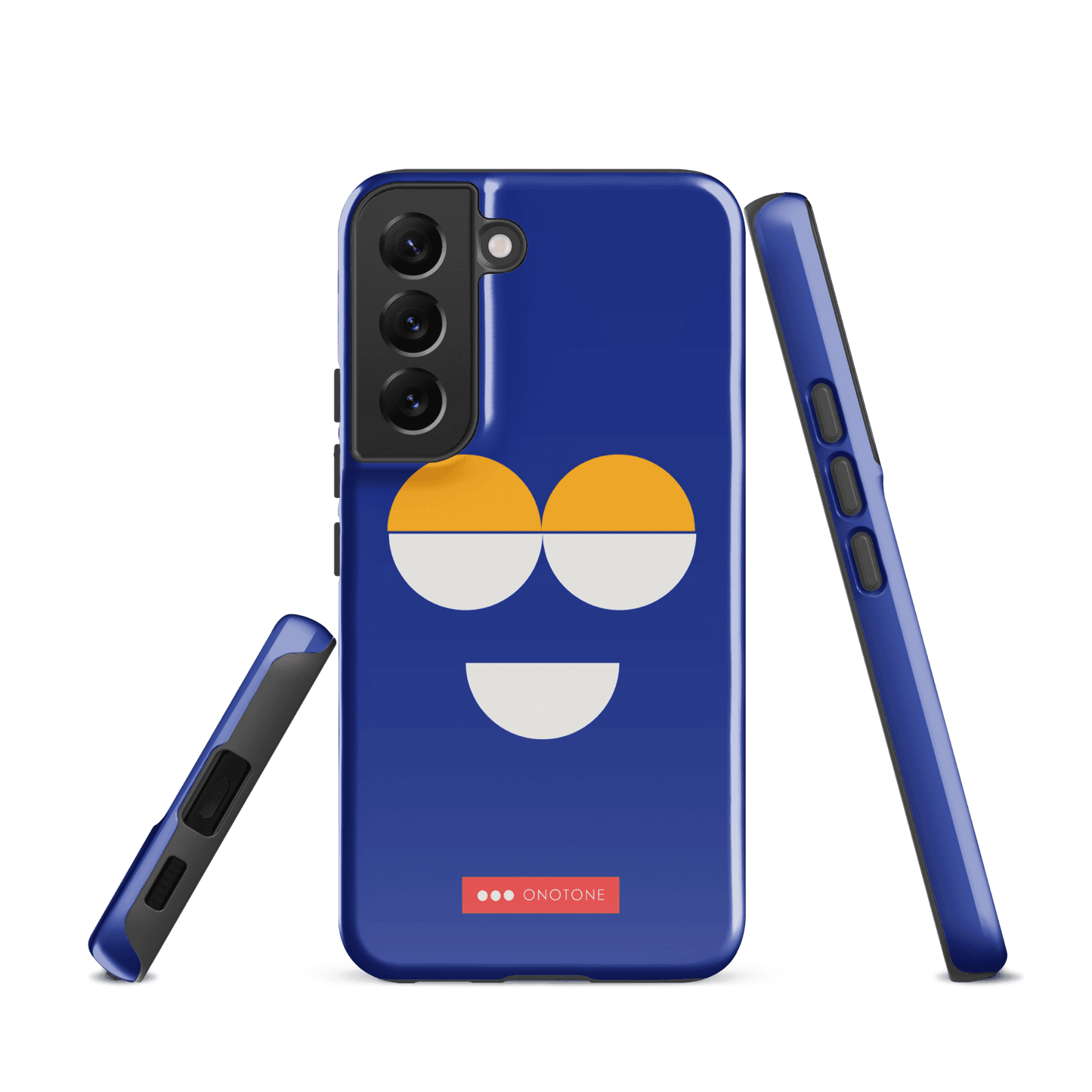 Double Layer Protection Blue Modern Samsung Galaxy Case
