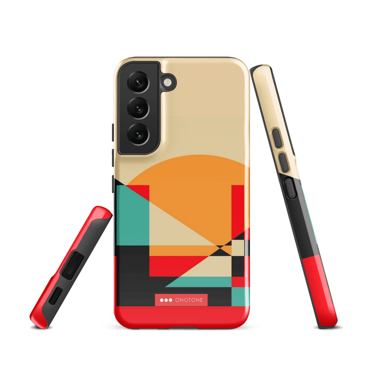 Double Layer Protection Mid Century Samsung Galaxy Case