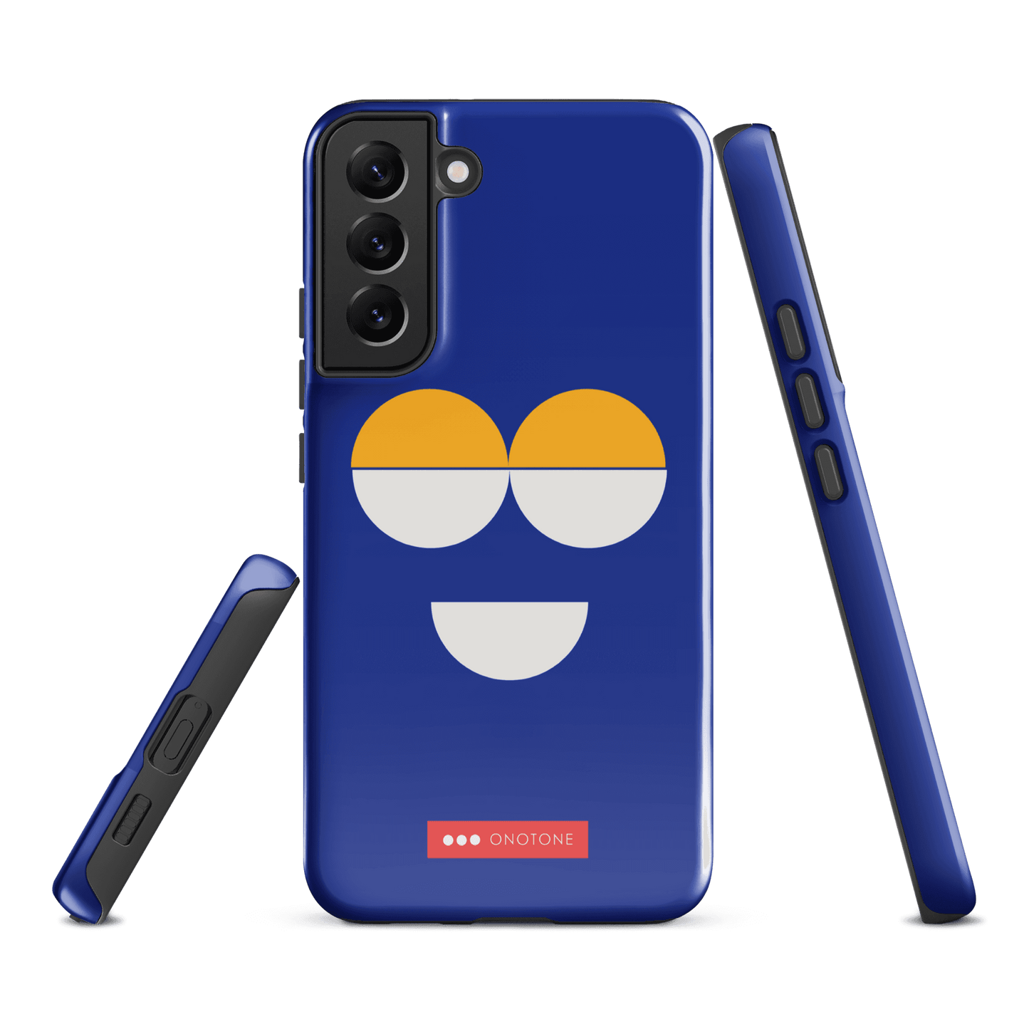 Double Layer Protection Blue Modern Samsung Galaxy Case