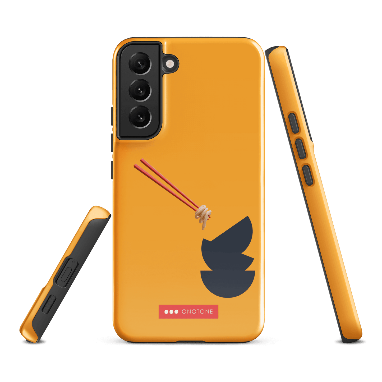 Double Layer Protection Yellow Modern Samsung Galaxy Case