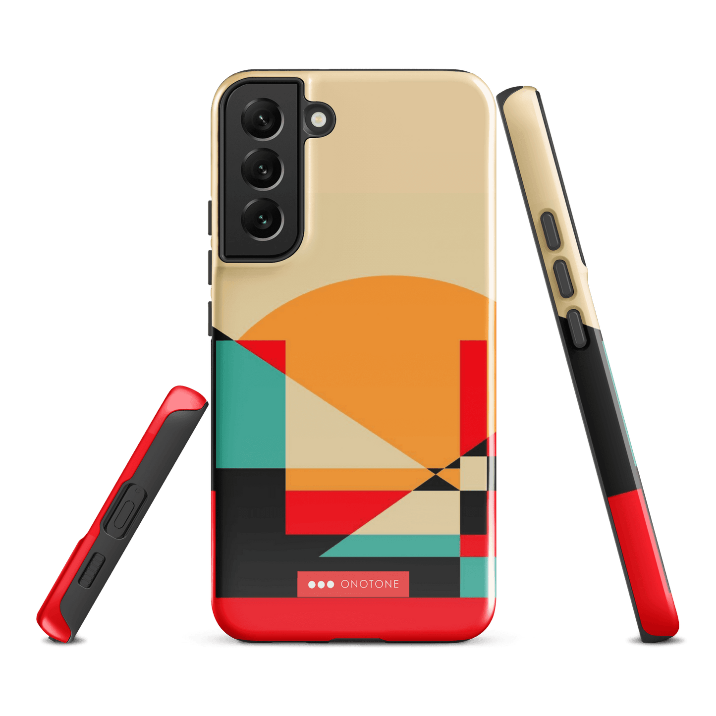 Double Layer Protection Mid Century Samsung Galaxy Case