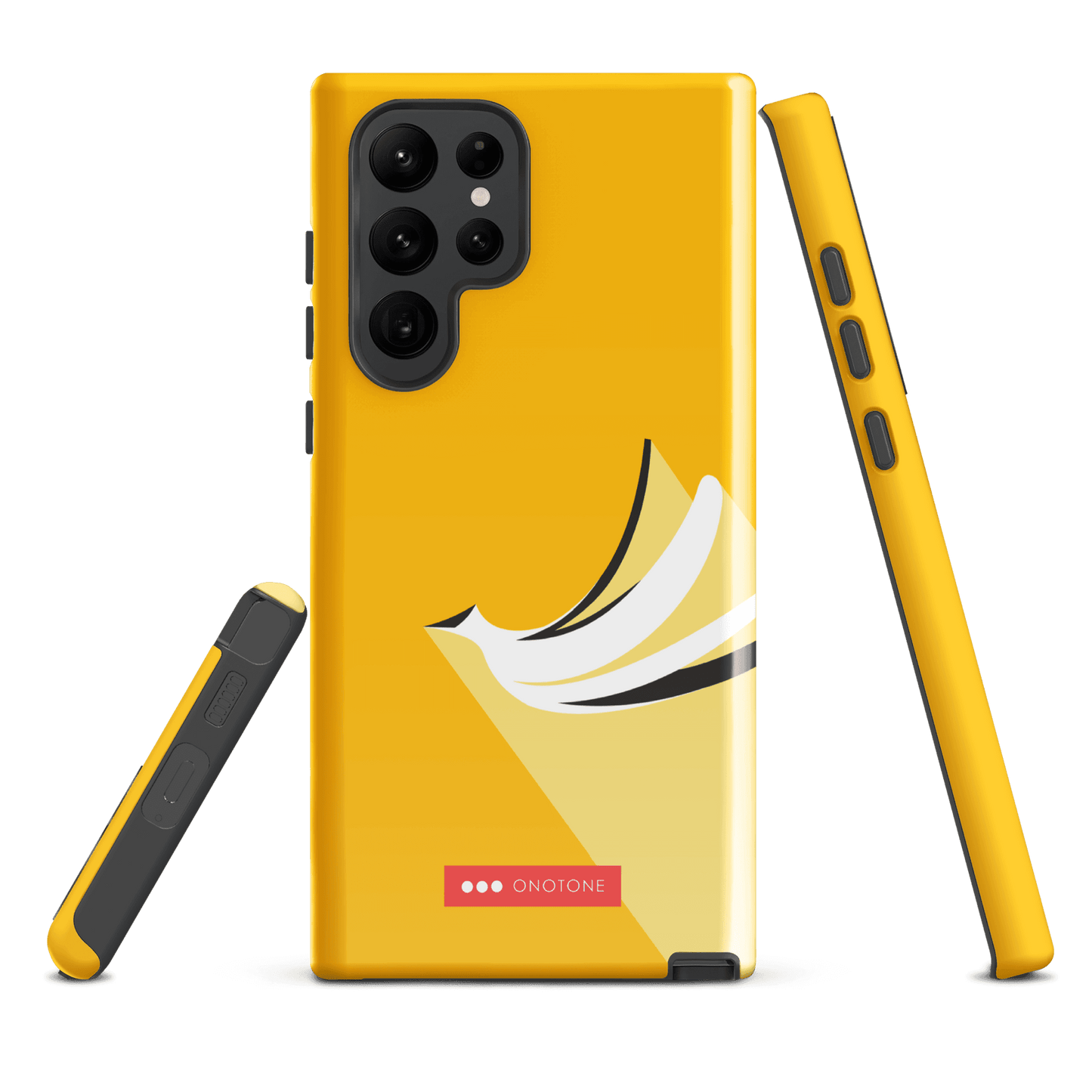 Double Layer Protection Yellow Samsung Galaxy Case