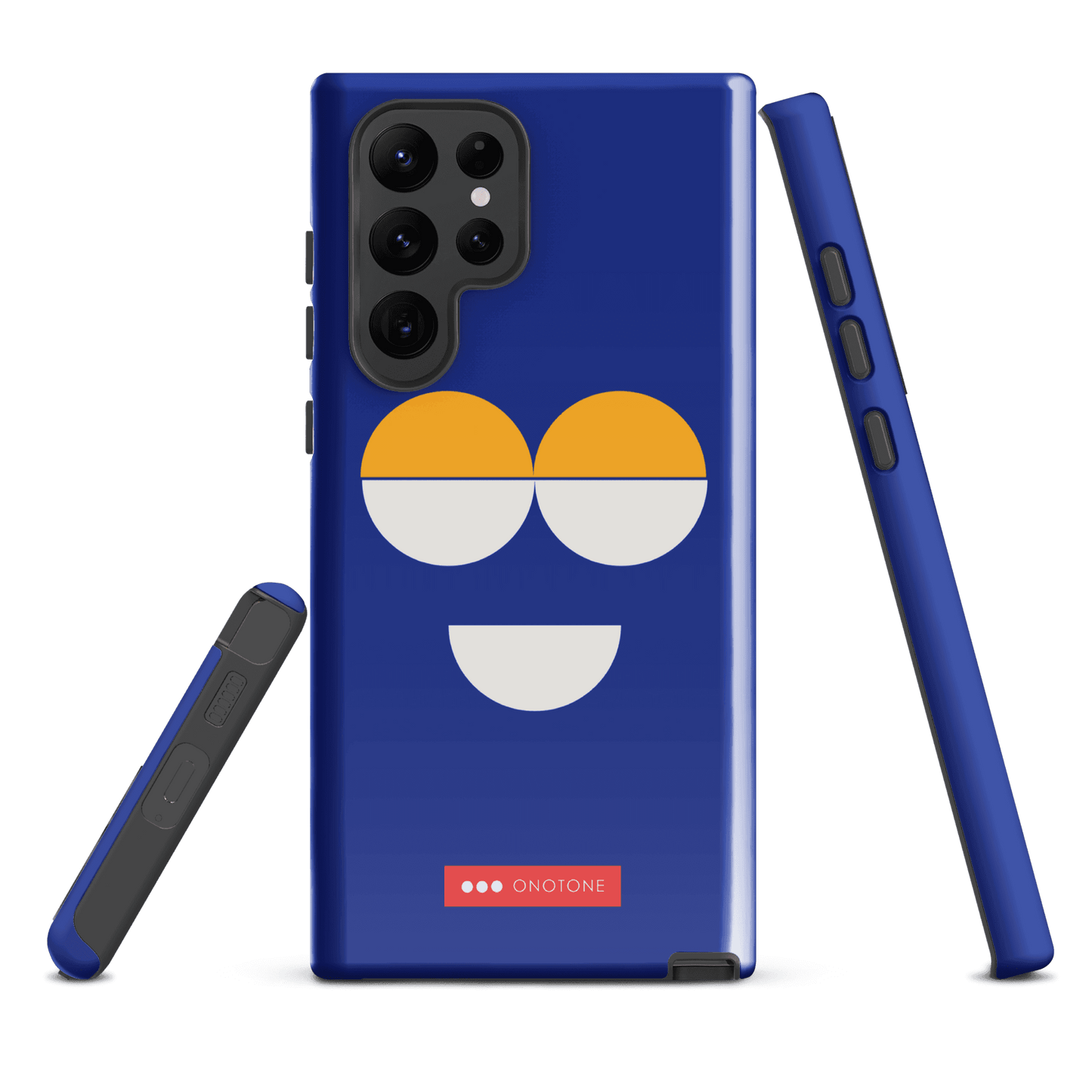 Double Layer Protection Blue Modern Samsung Galaxy Case