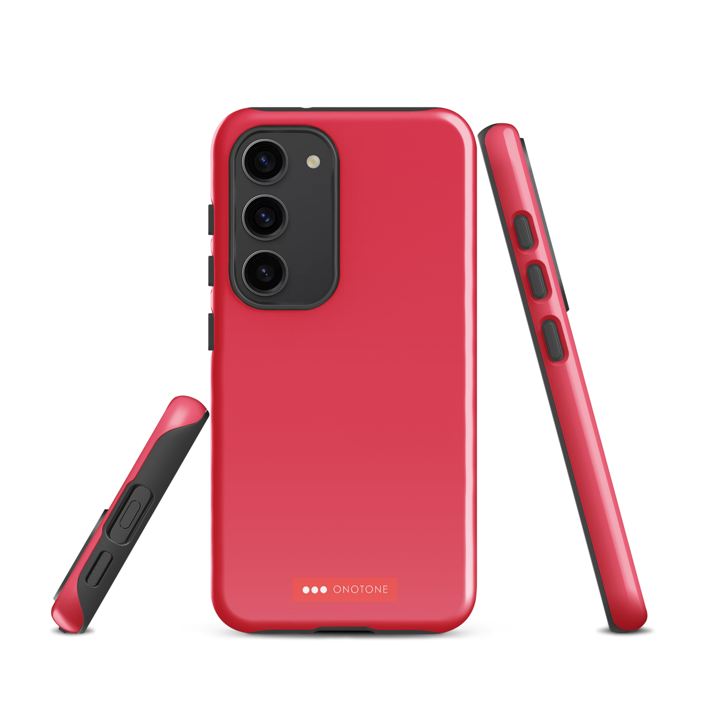 Solid Color Red Samsung Galaxy Case - Pantone® 198