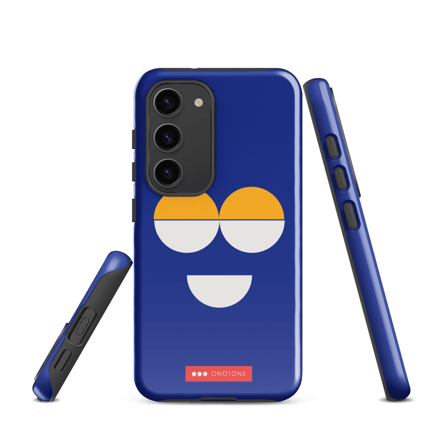 Double Layer Protection Blue Modern Samsung Galaxy Case