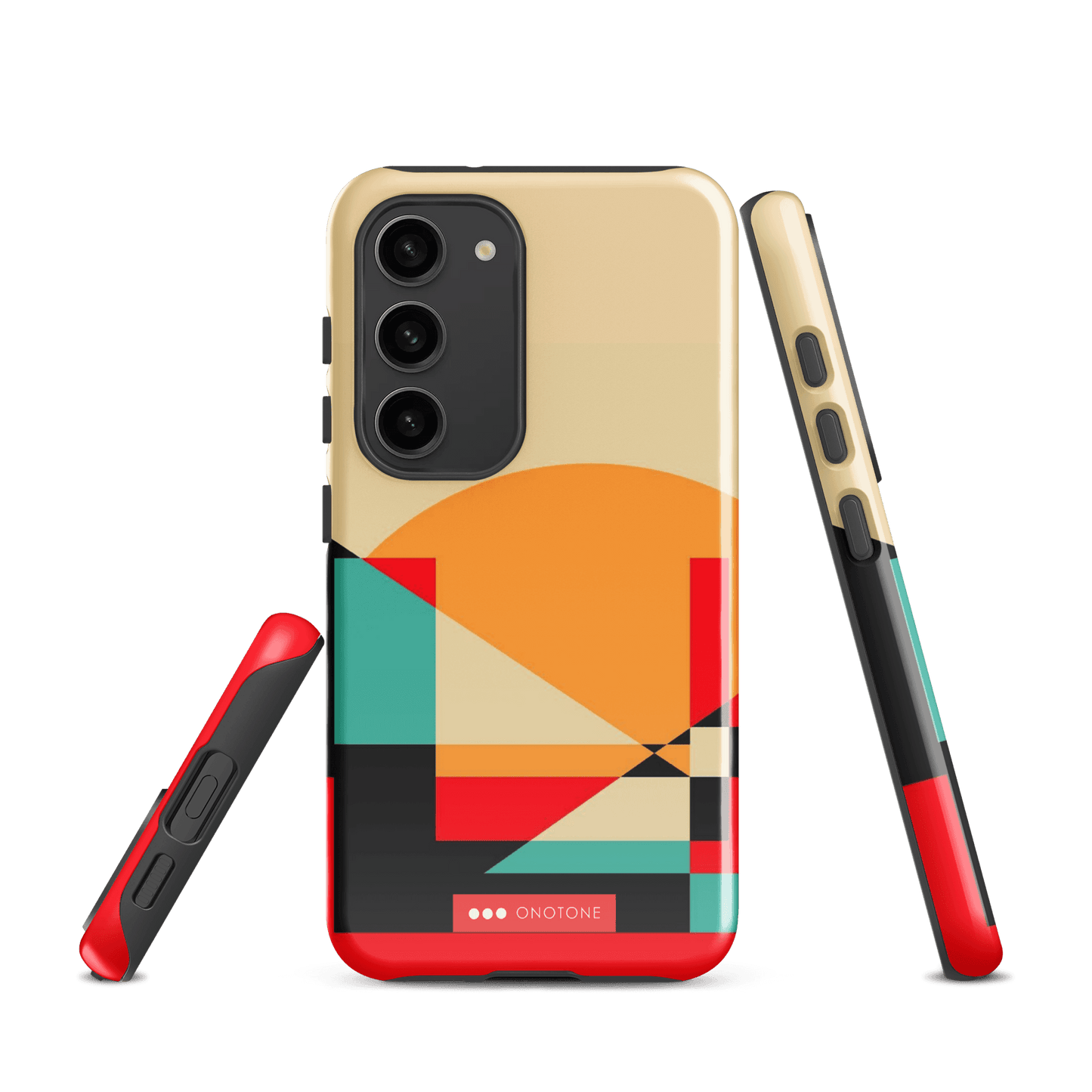 Double Layer Protection Mid Century Samsung Galaxy Case
