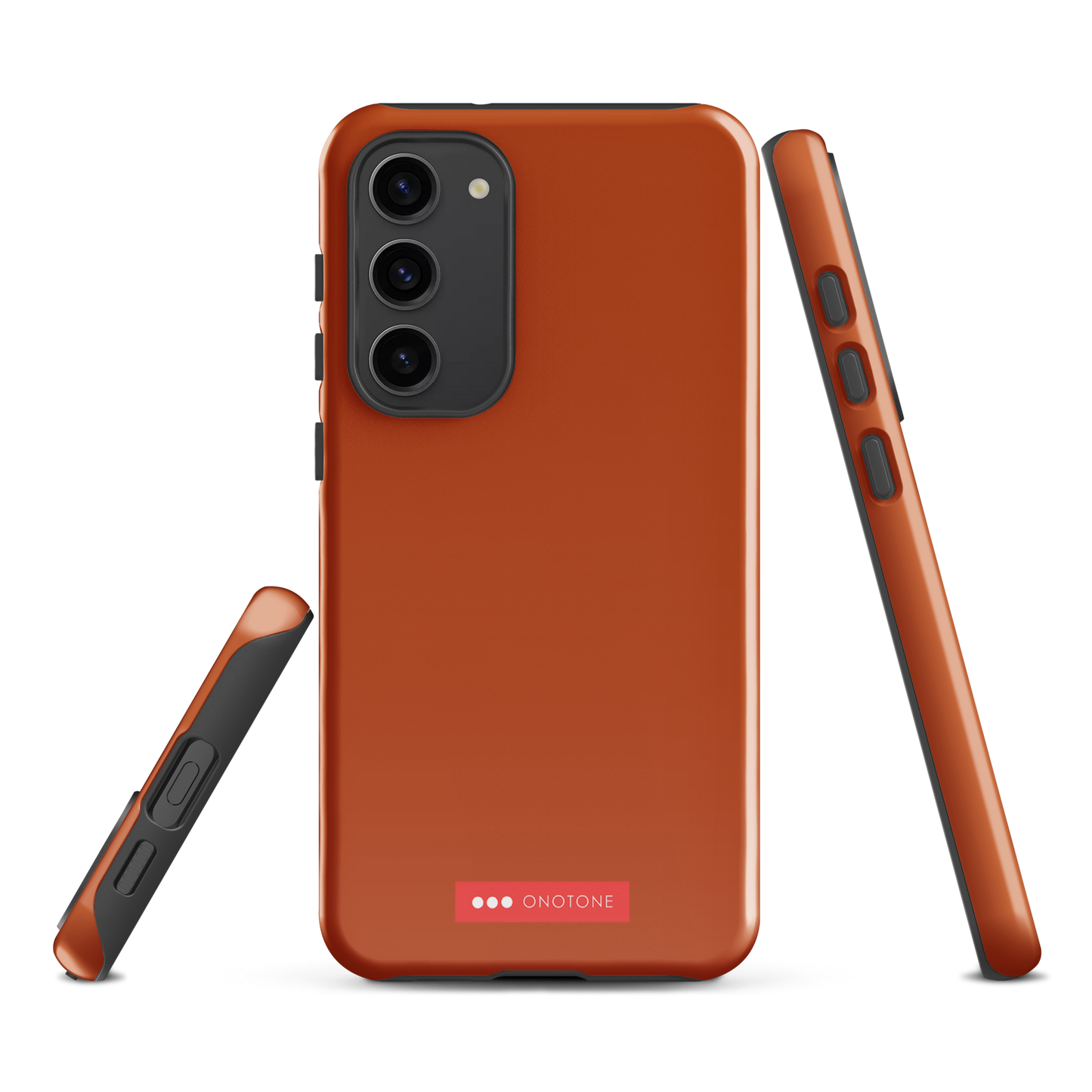 DUAL LAYER BROWN SAMSUNG CASE - PANTONE® 167