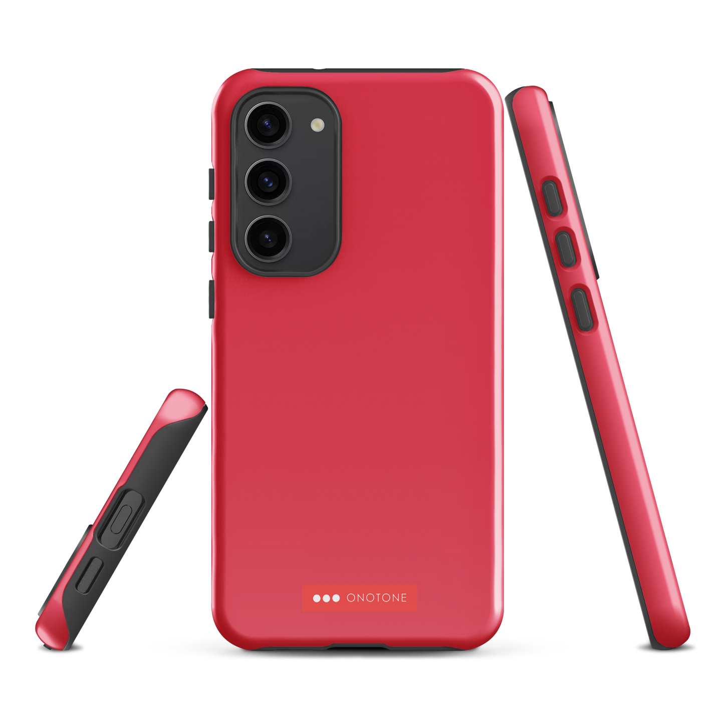 Solid Color Red Samsung Galaxy Case - Pantone® 198