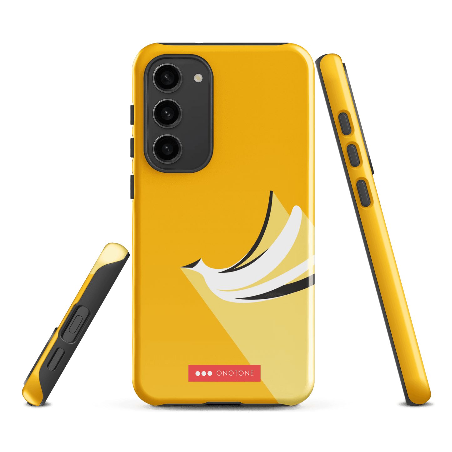 Double Layer Protection Yellow Samsung Galaxy Case