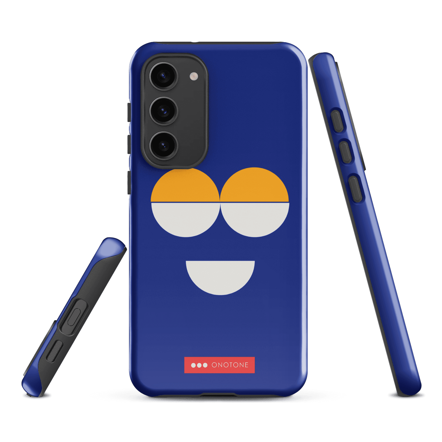 Double Layer Protection Blue Modern Samsung Galaxy Case
