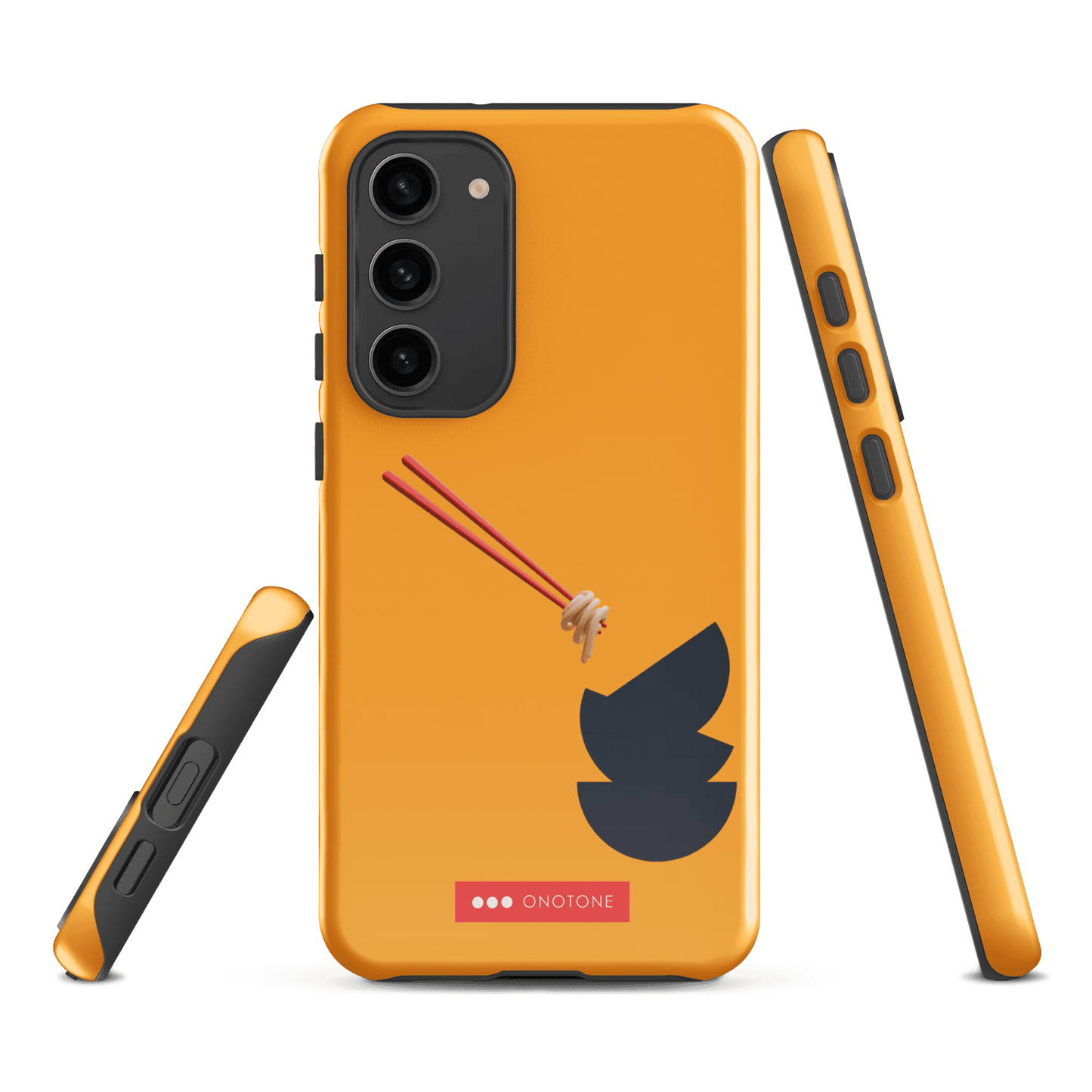 Double Layer Protection Yellow Modern Samsung Galaxy Case