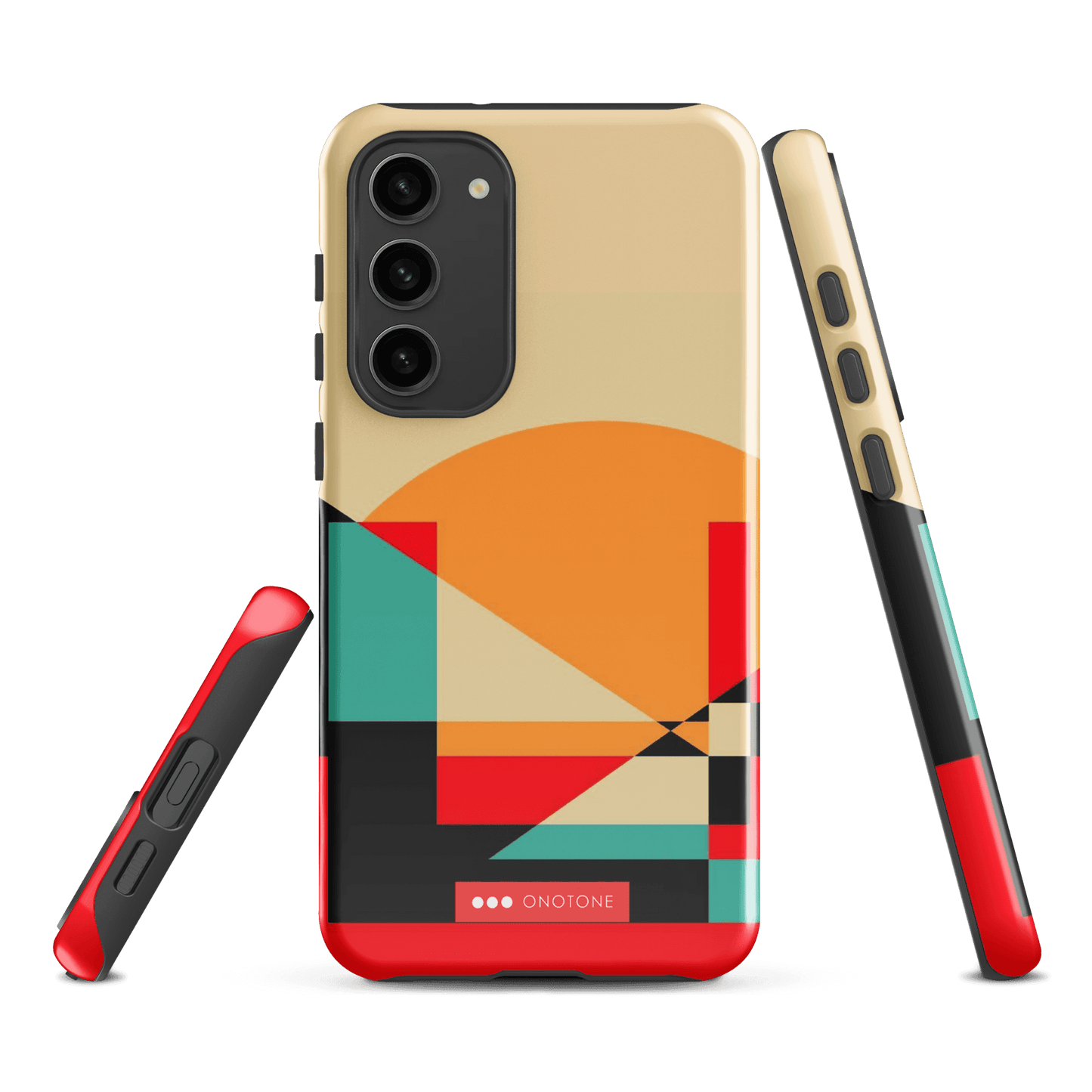 Double Layer Protection Mid Century Samsung Galaxy Case