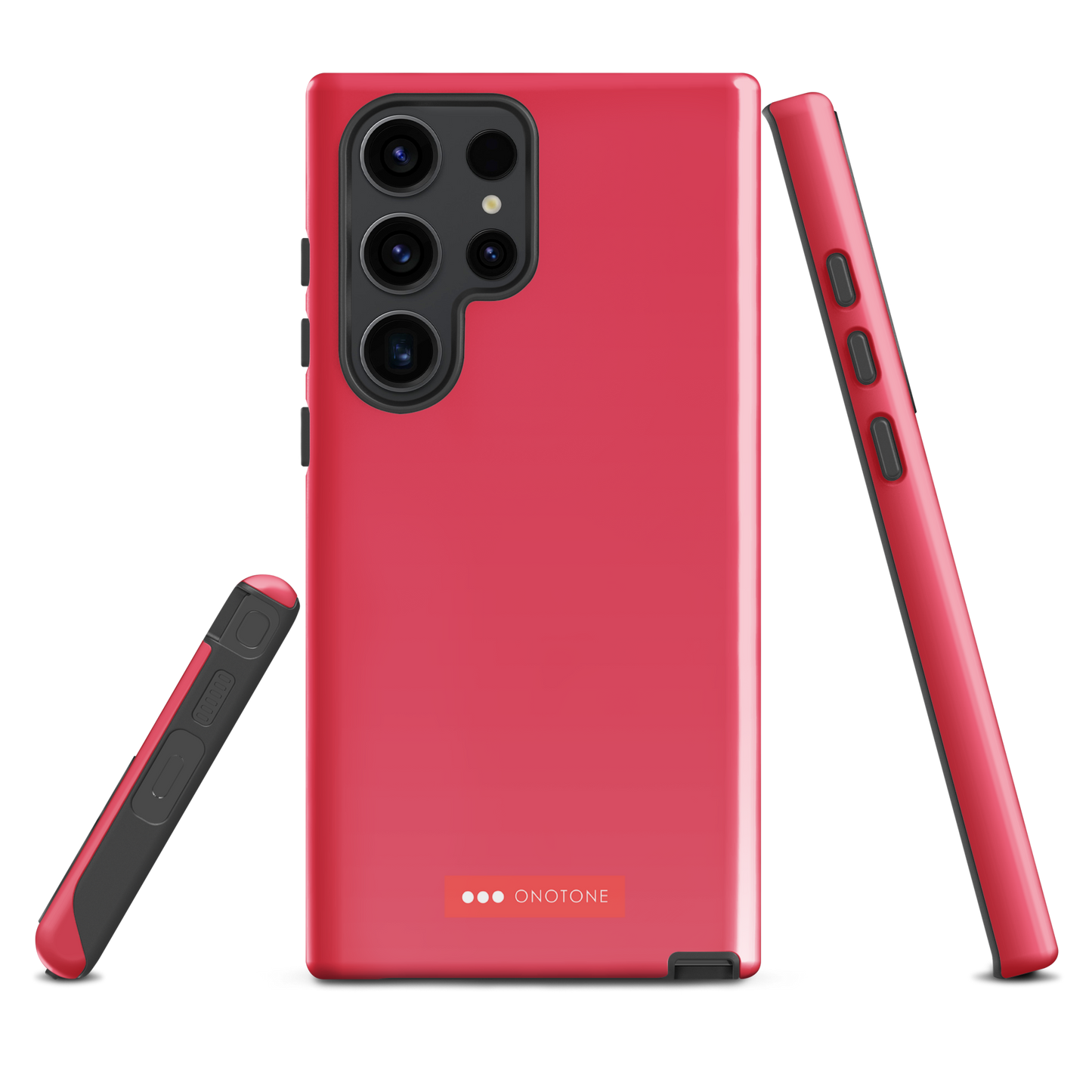 Solid Color Red Samsung Galaxy Case - Pantone® 198