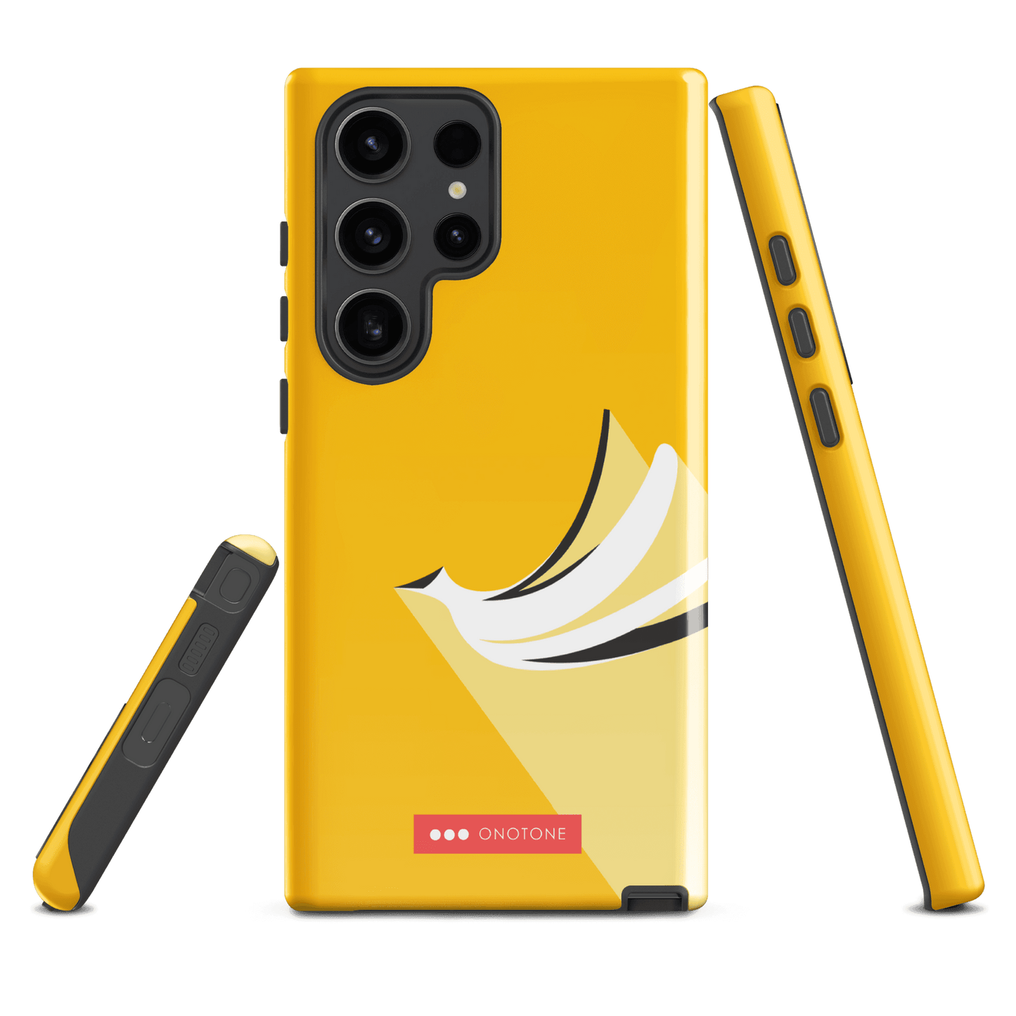 Double Layer Protection Yellow Samsung Galaxy Case