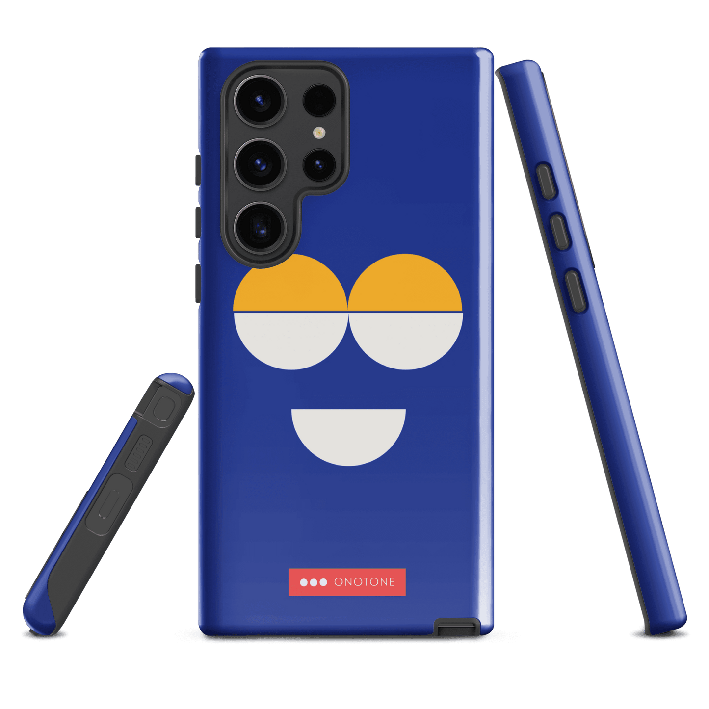 Double Layer Protection Blue Modern Samsung Galaxy Case