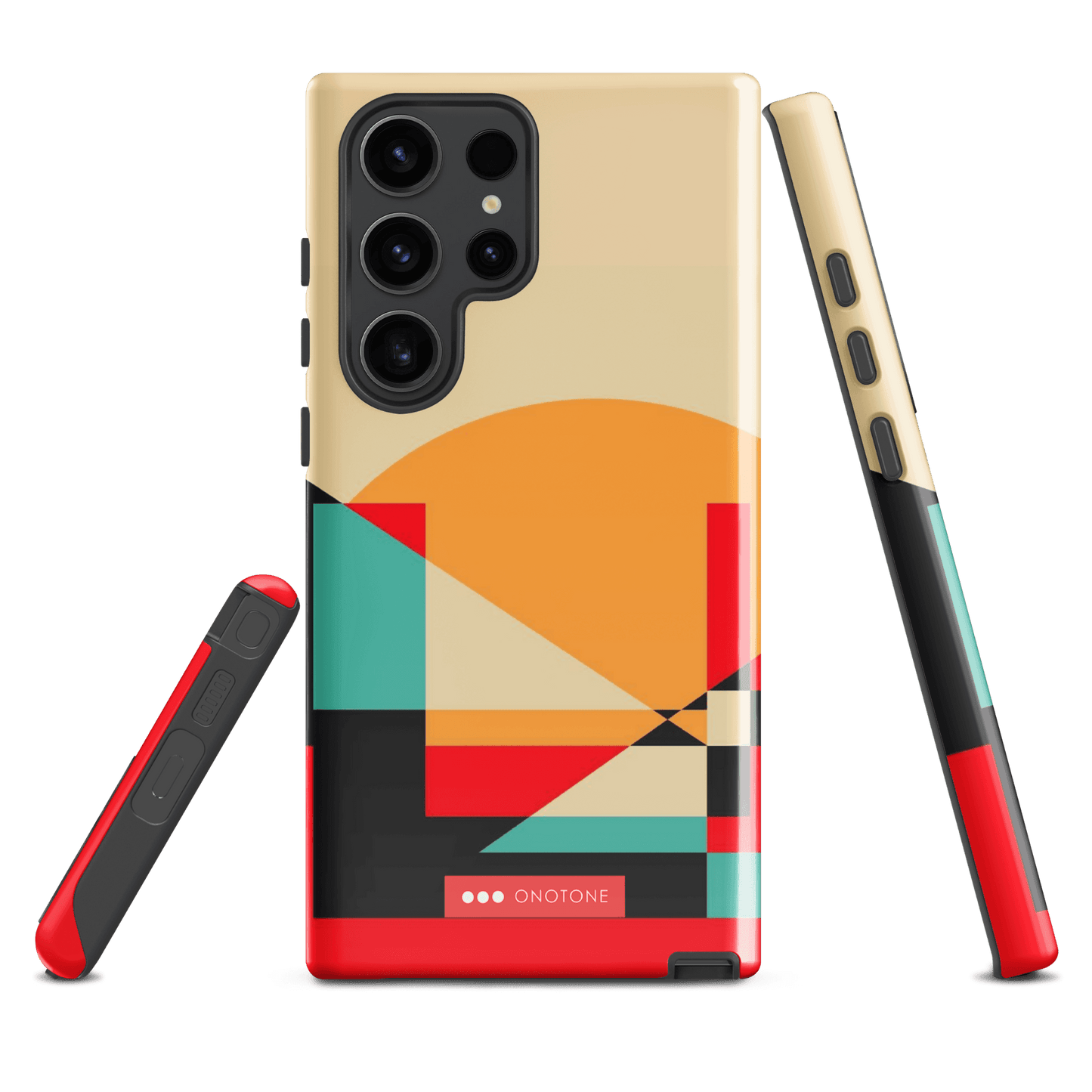 Double Layer Protection Mid Century Samsung Galaxy Case