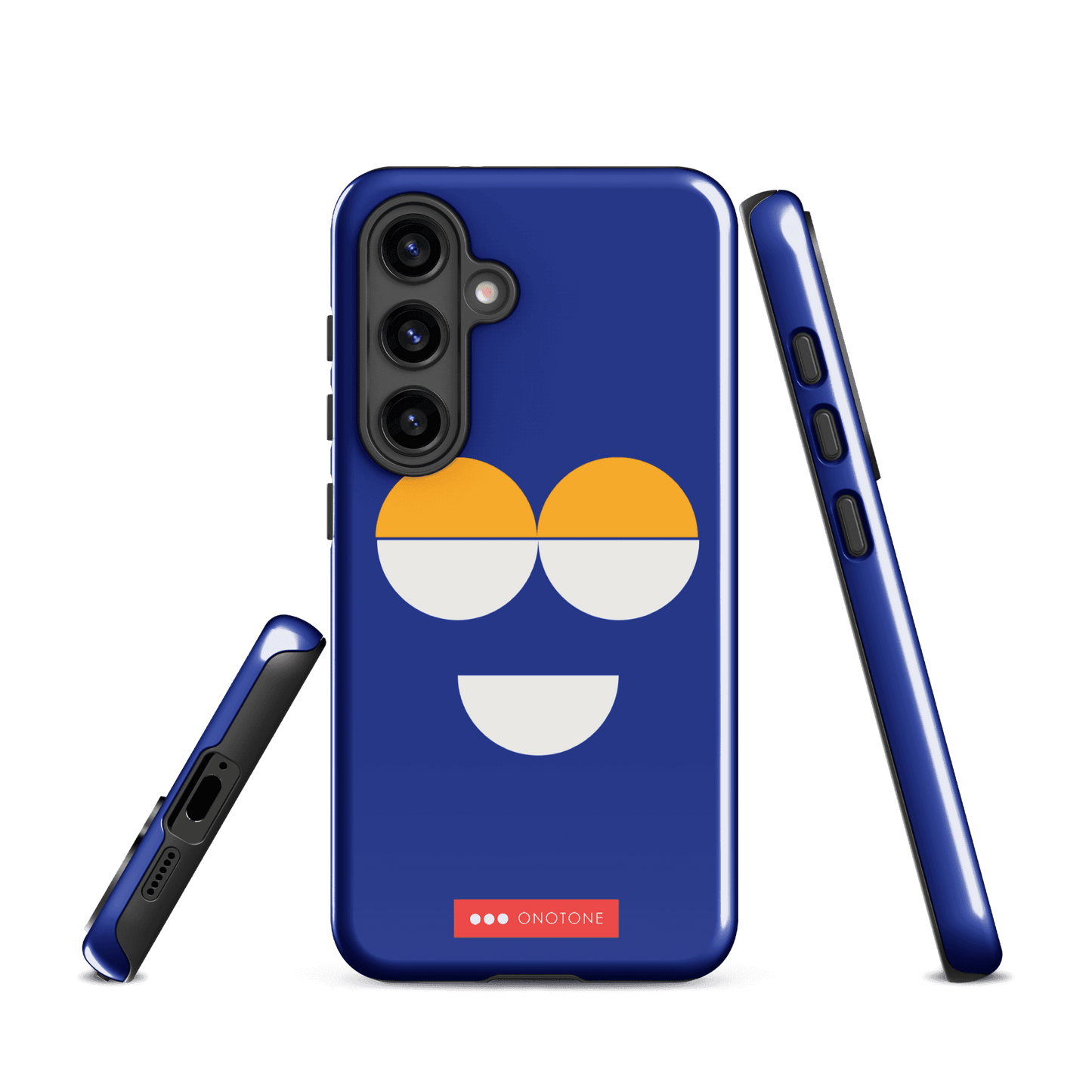 Double Layer Protection Blue Modern Samsung Galaxy Case