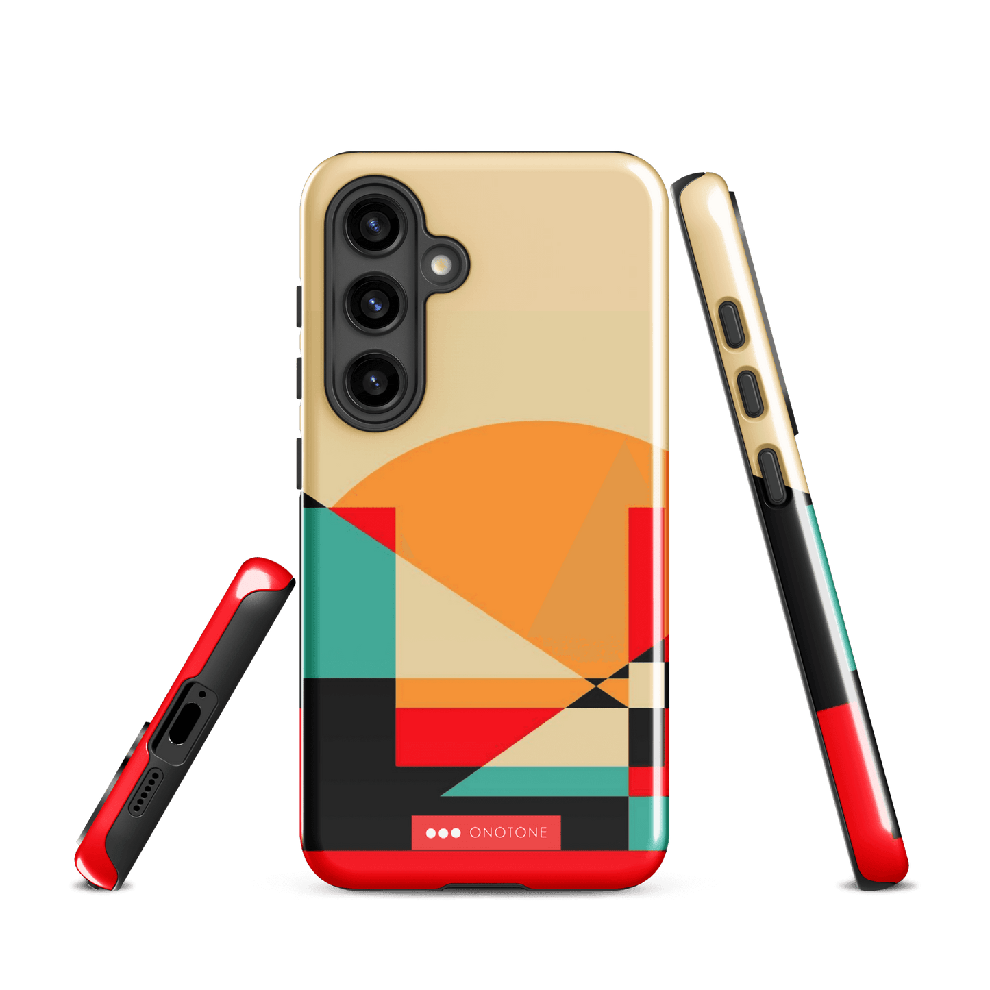 Double Layer Protection Mid Century Samsung Galaxy Case
