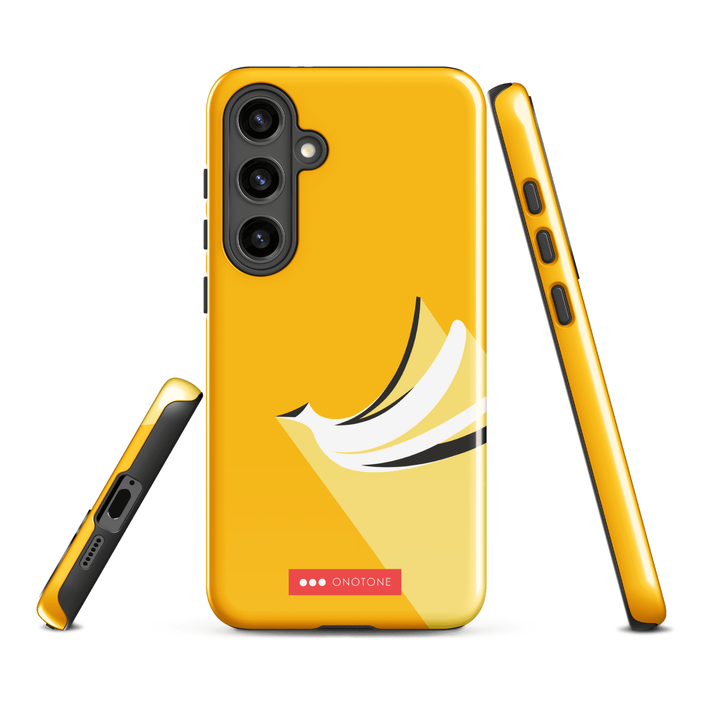 Double Layer Protection Yellow Samsung Galaxy Case