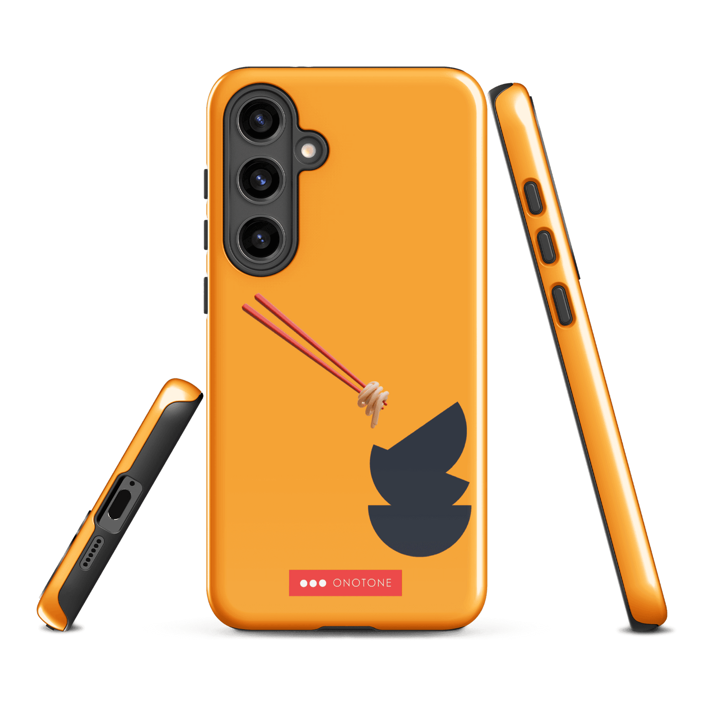 Double Layer Protection Yellow Modern Samsung Galaxy Case