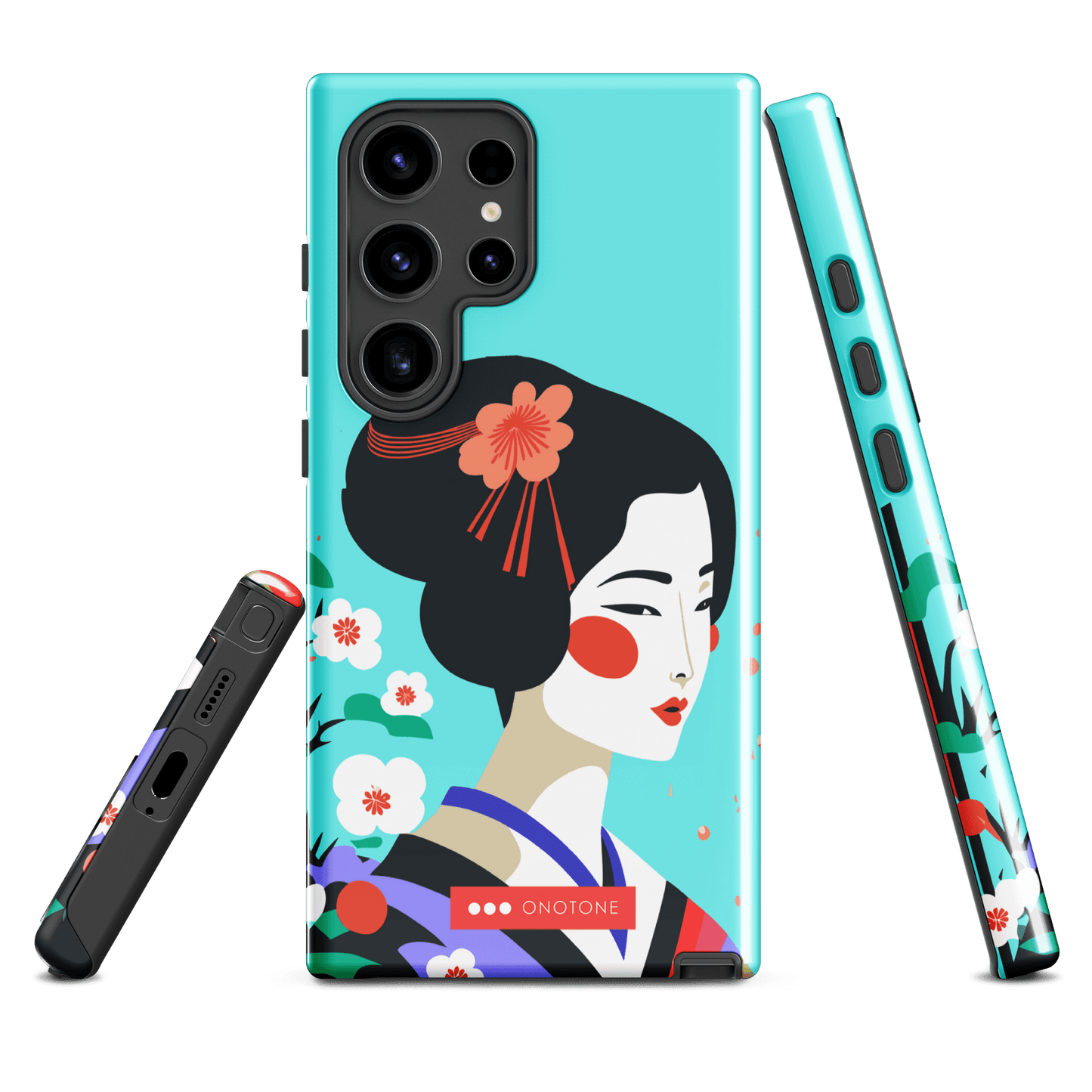 Double Layer Protection Geisha Samsung Galaxy Case