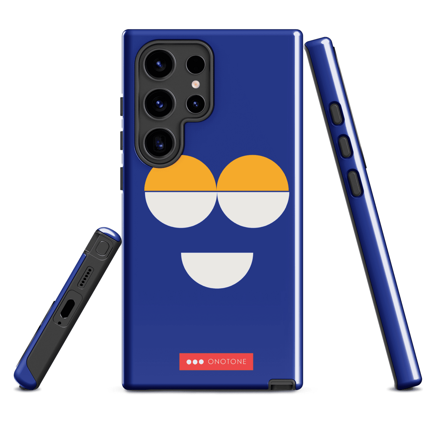 Double Layer Protection Blue Modern Samsung Galaxy Case