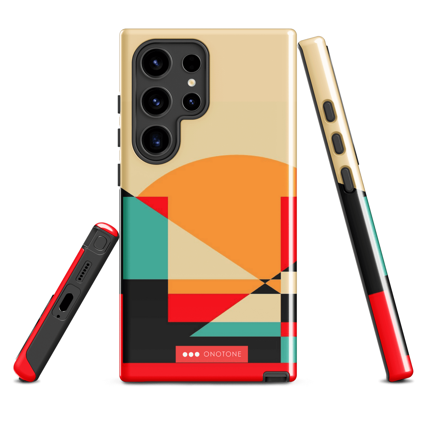 Double Layer Protection Mid Century Samsung Galaxy Case
