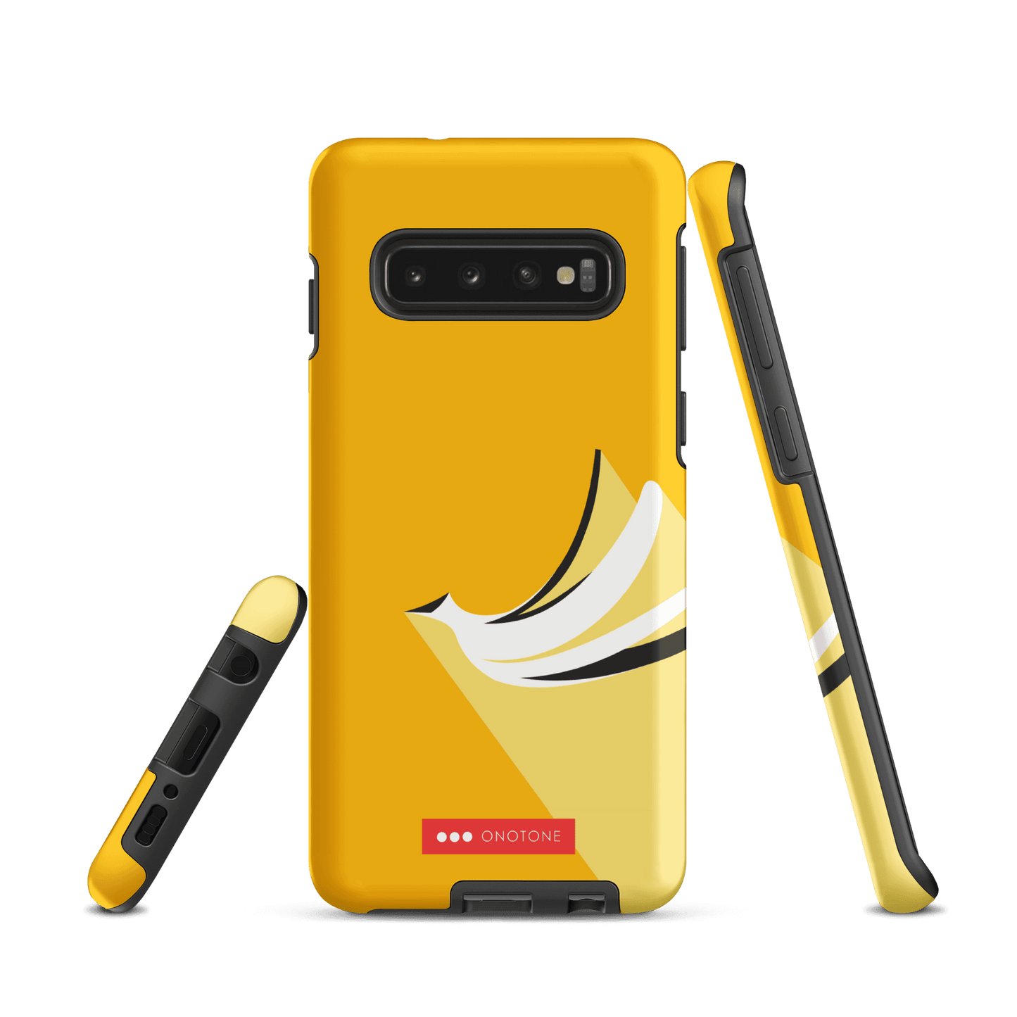 Double Layer Protection Yellow Samsung Galaxy Case