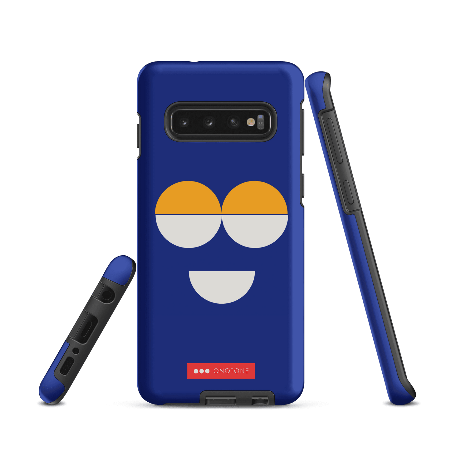 Double Layer Protection Blue Modern Samsung Galaxy Case