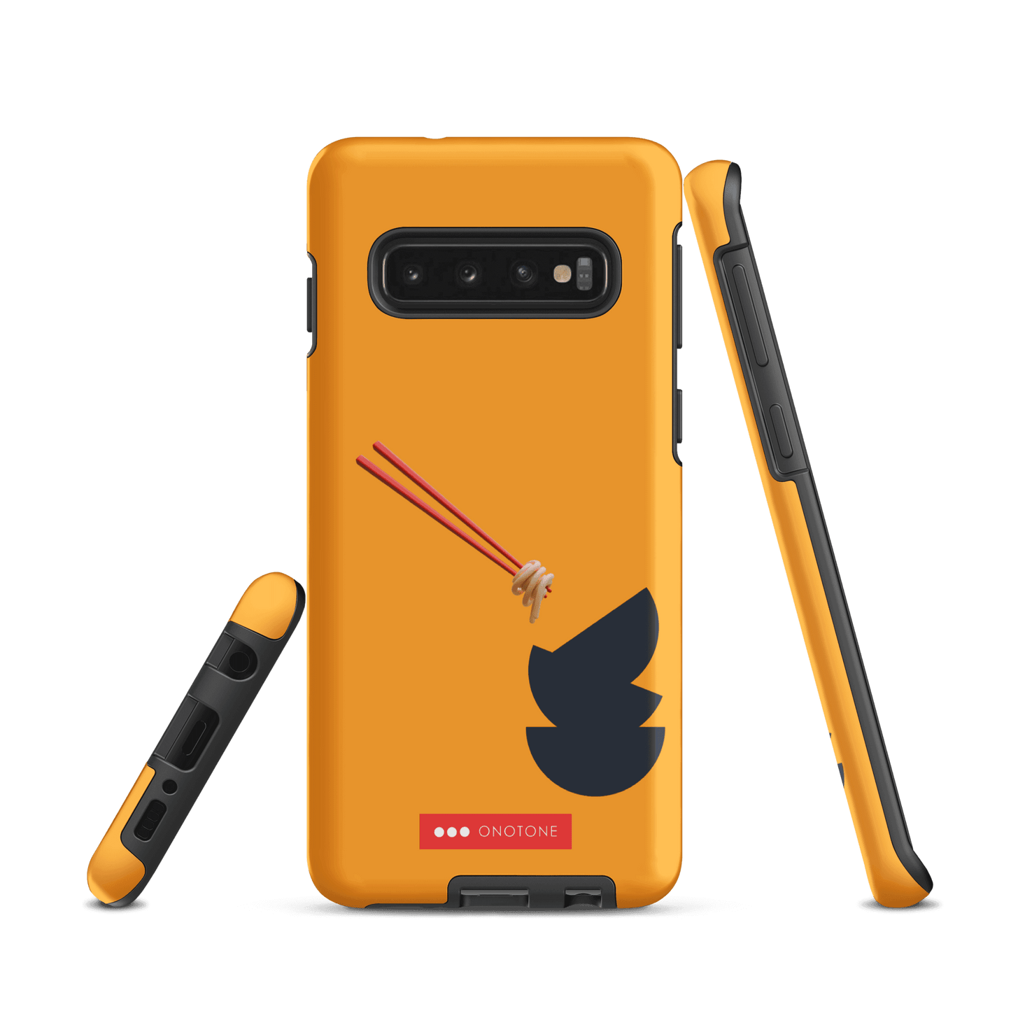 Double Layer Protection Yellow Modern Samsung Galaxy Case