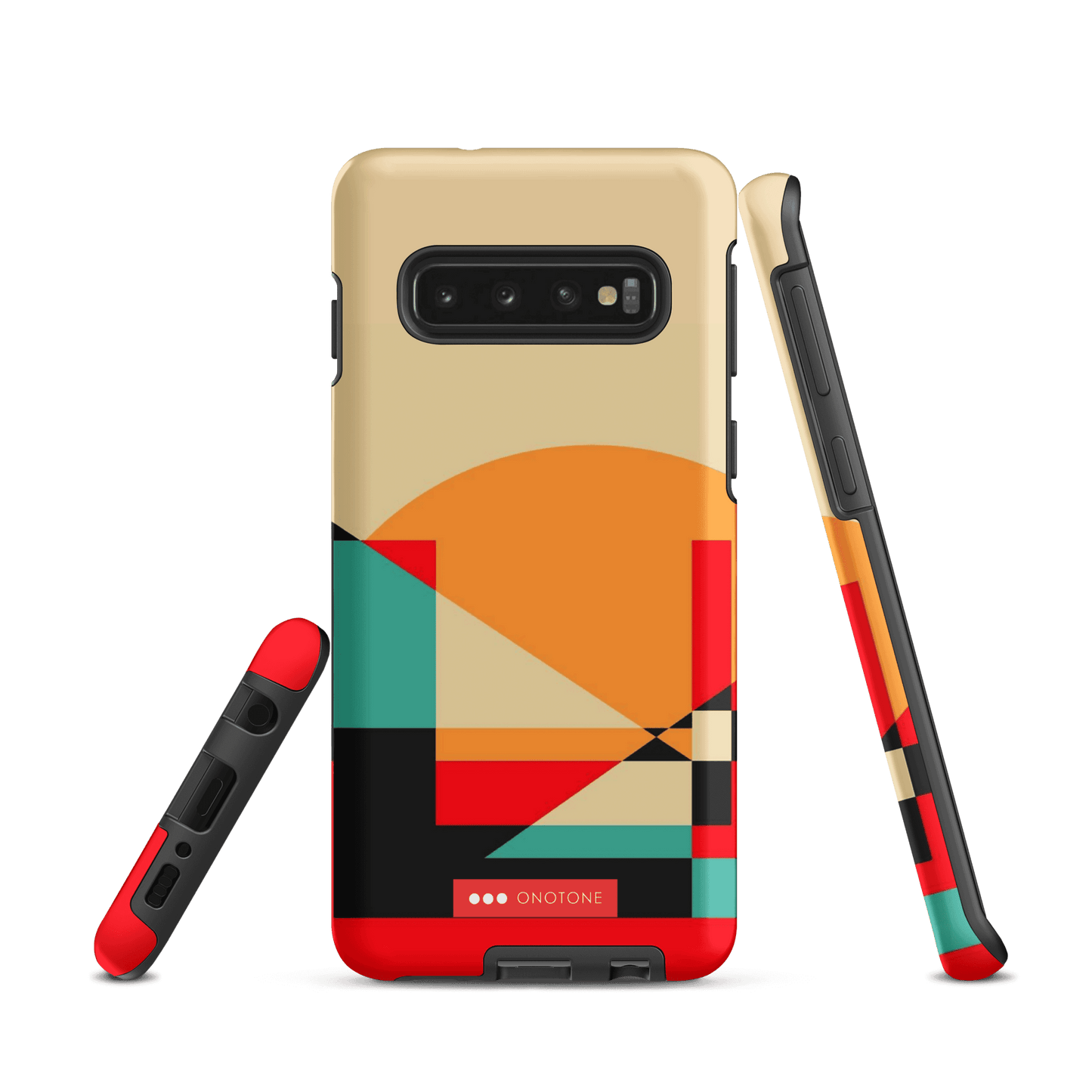 Double Layer Protection Mid Century Samsung Galaxy Case
