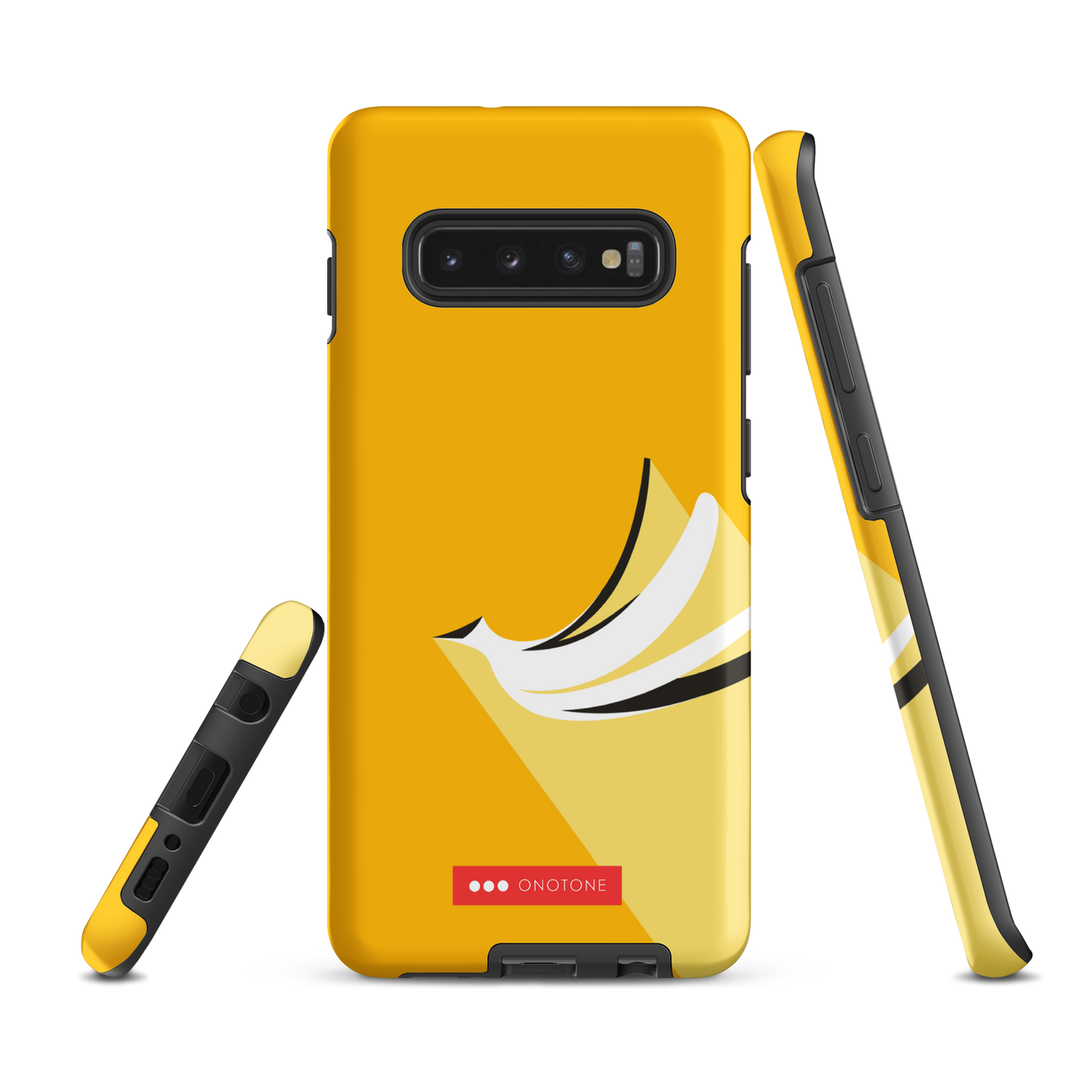 Double Layer Protection Yellow Samsung Galaxy Case