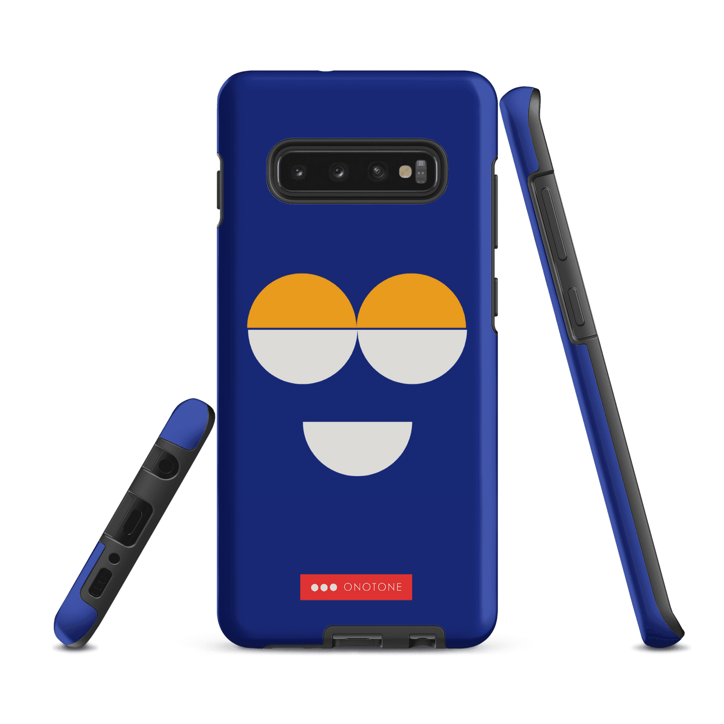 Double Layer Protection Blue Modern Samsung Galaxy Case