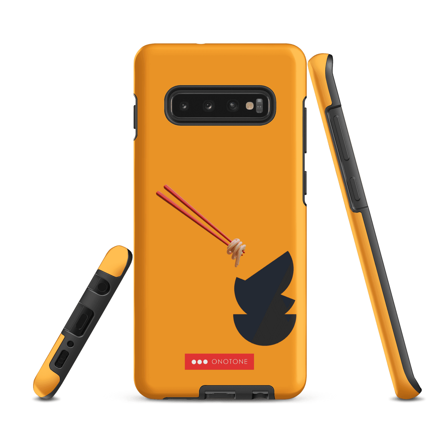 Double Layer Protection Yellow Modern Samsung Galaxy Case