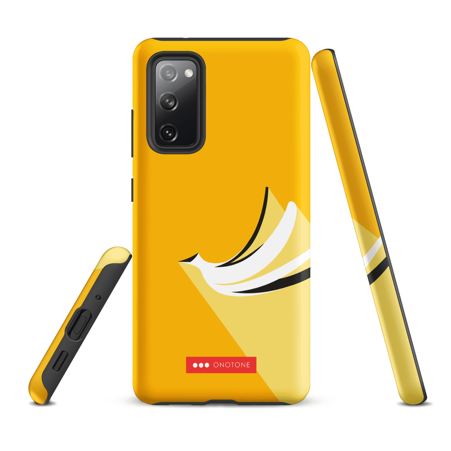 Double Layer Protection Yellow Samsung Galaxy Case