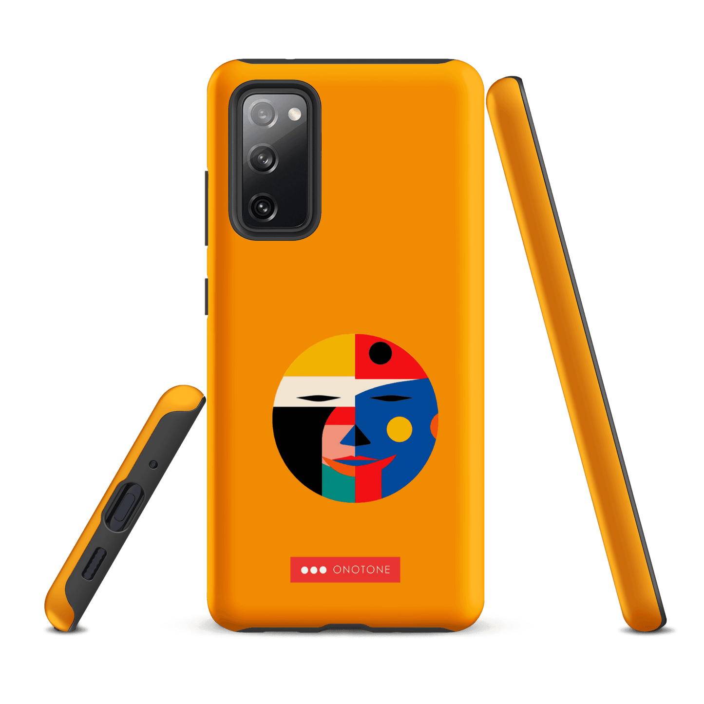 Double Layer Protection Modern Yellow Samsung Galaxy Case