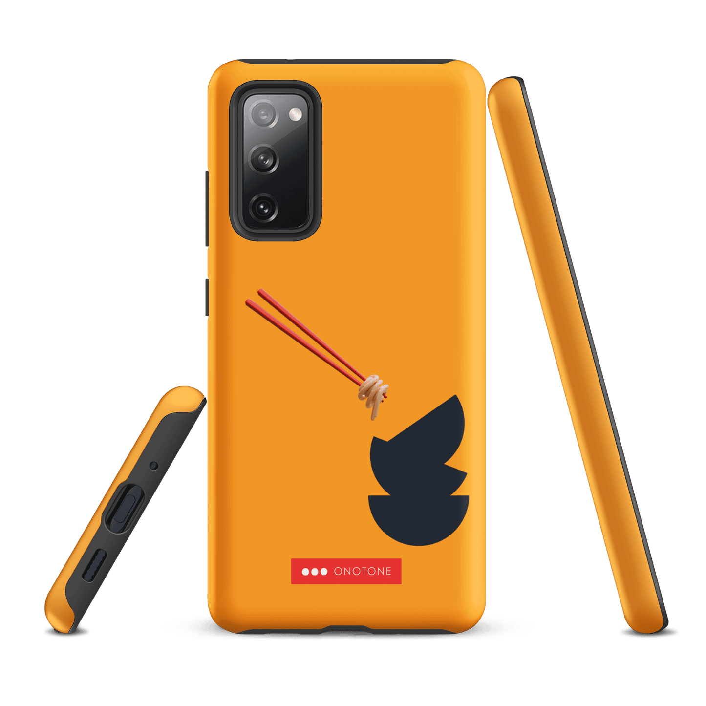 Double Layer Protection Yellow Modern Samsung Galaxy Case