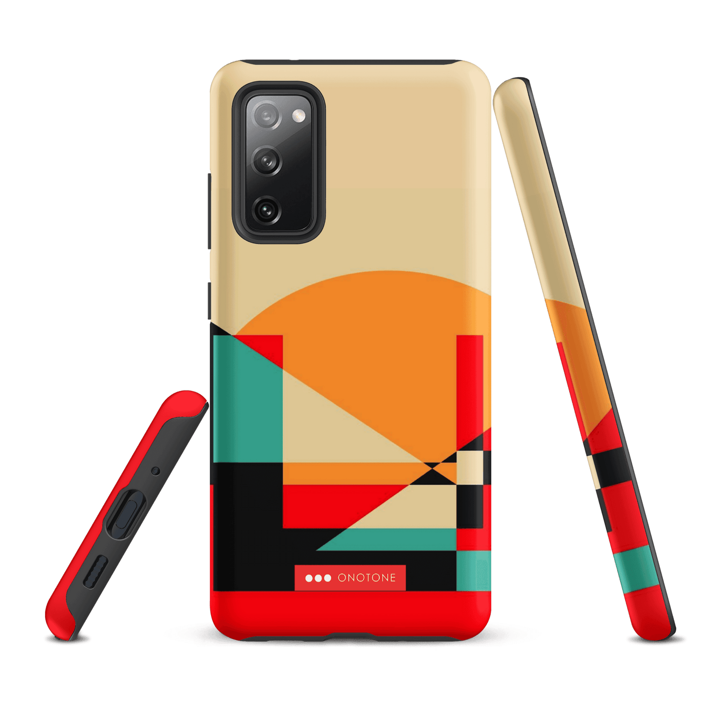 Double Layer Protection Mid Century Samsung Galaxy Case