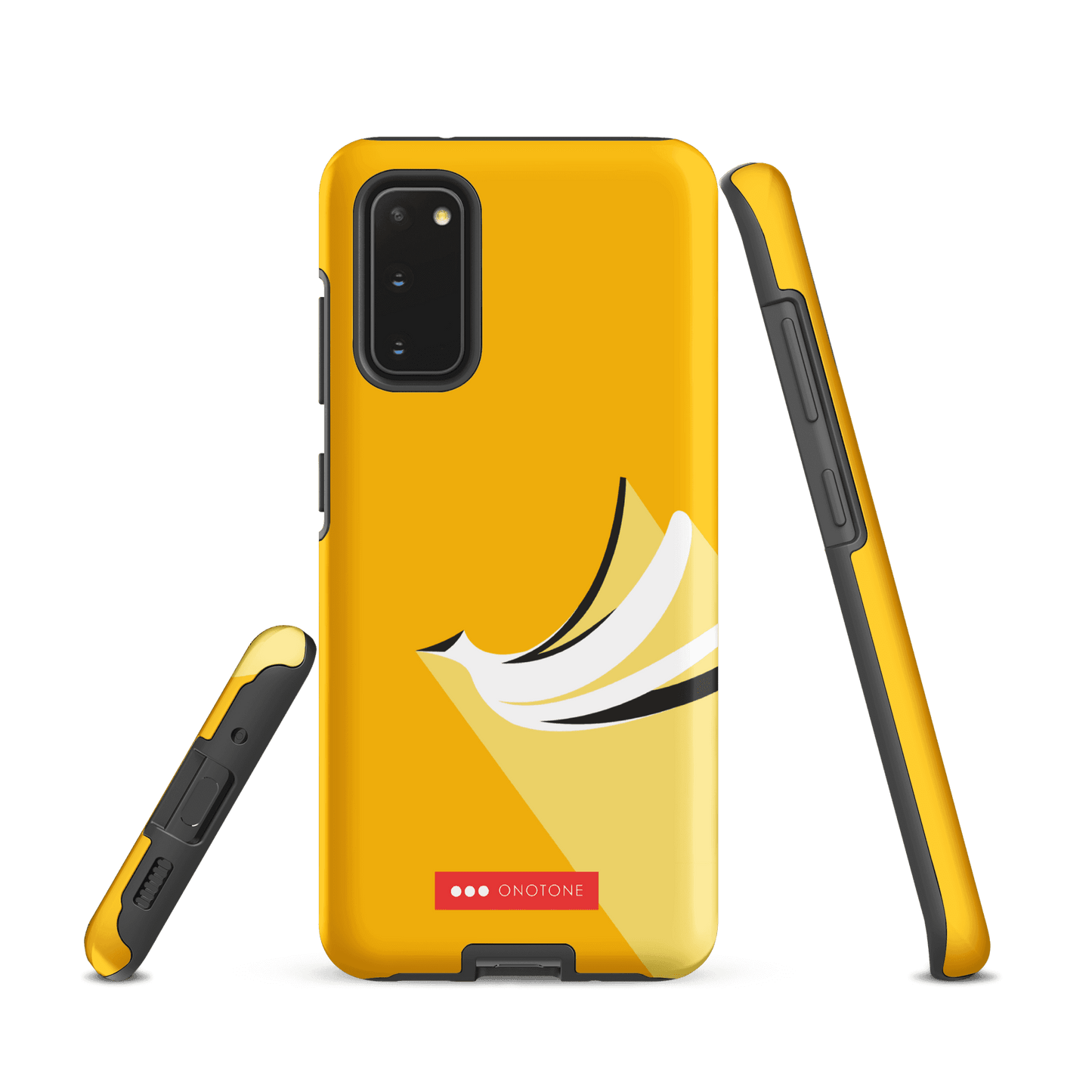 Double Layer Protection Yellow Samsung Galaxy Case
