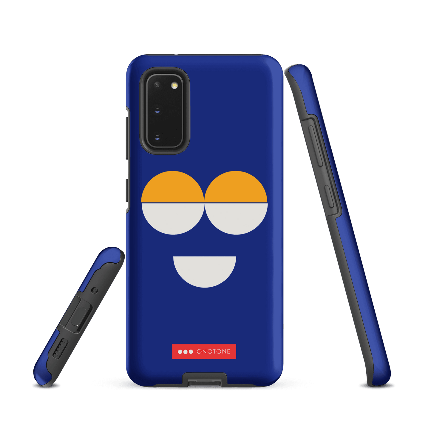 Double Layer Protection Blue Modern Samsung Galaxy Case