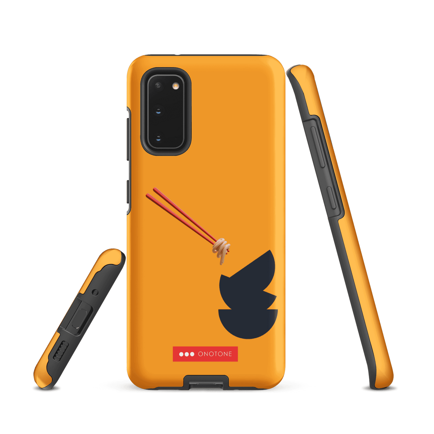 Double Layer Protection Yellow Modern Samsung Galaxy Case