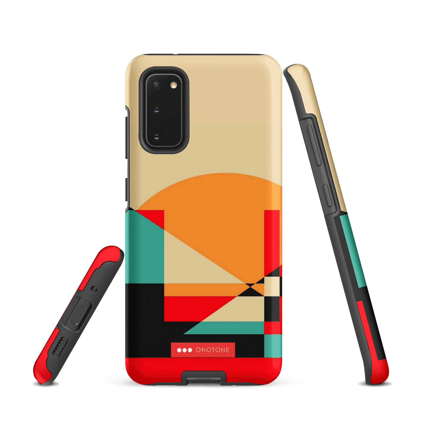 Double Layer Protection Mid Century Samsung Galaxy Case