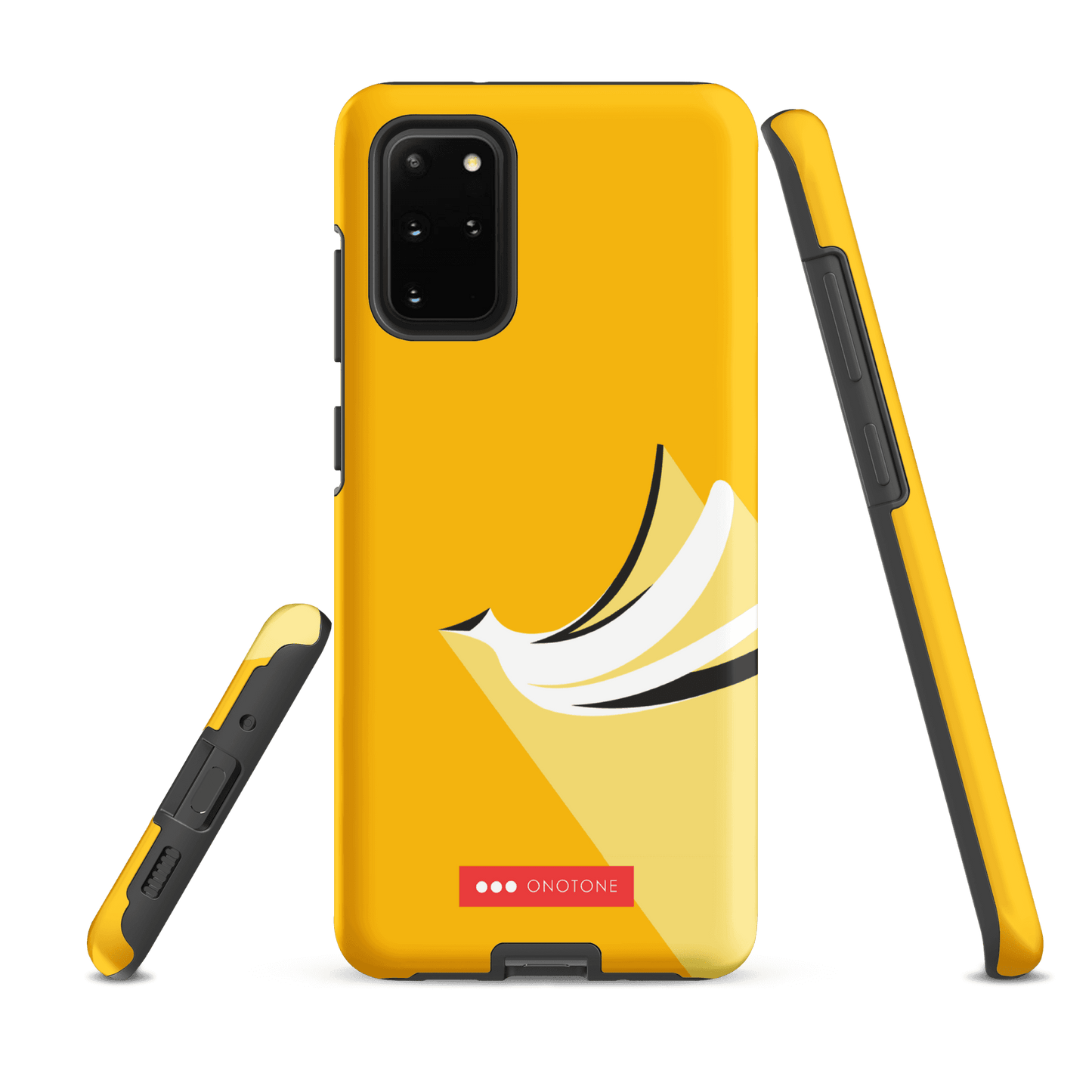 Double Layer Protection Yellow Samsung Galaxy Case