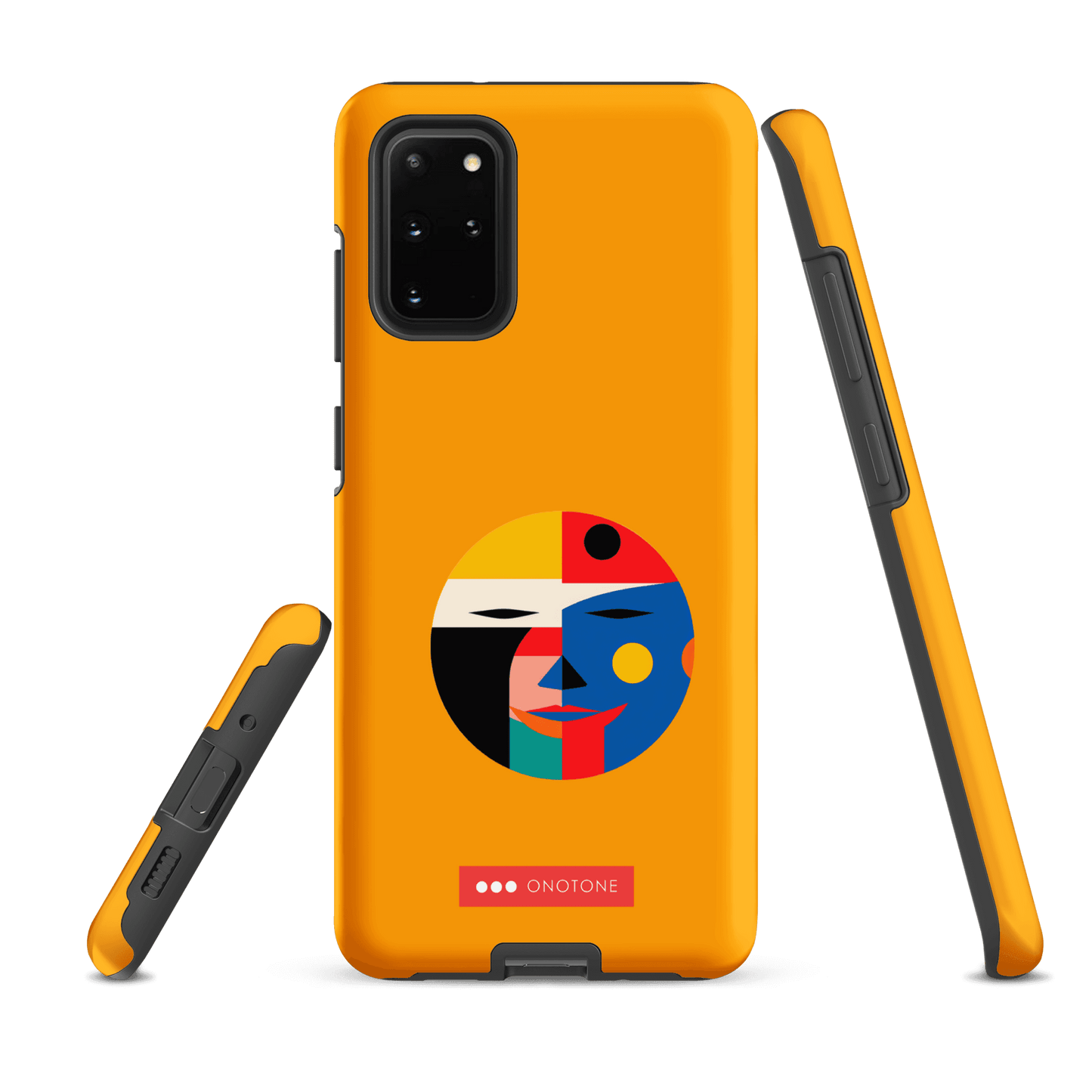Double Layer Protection Modern Yellow Samsung Galaxy Case