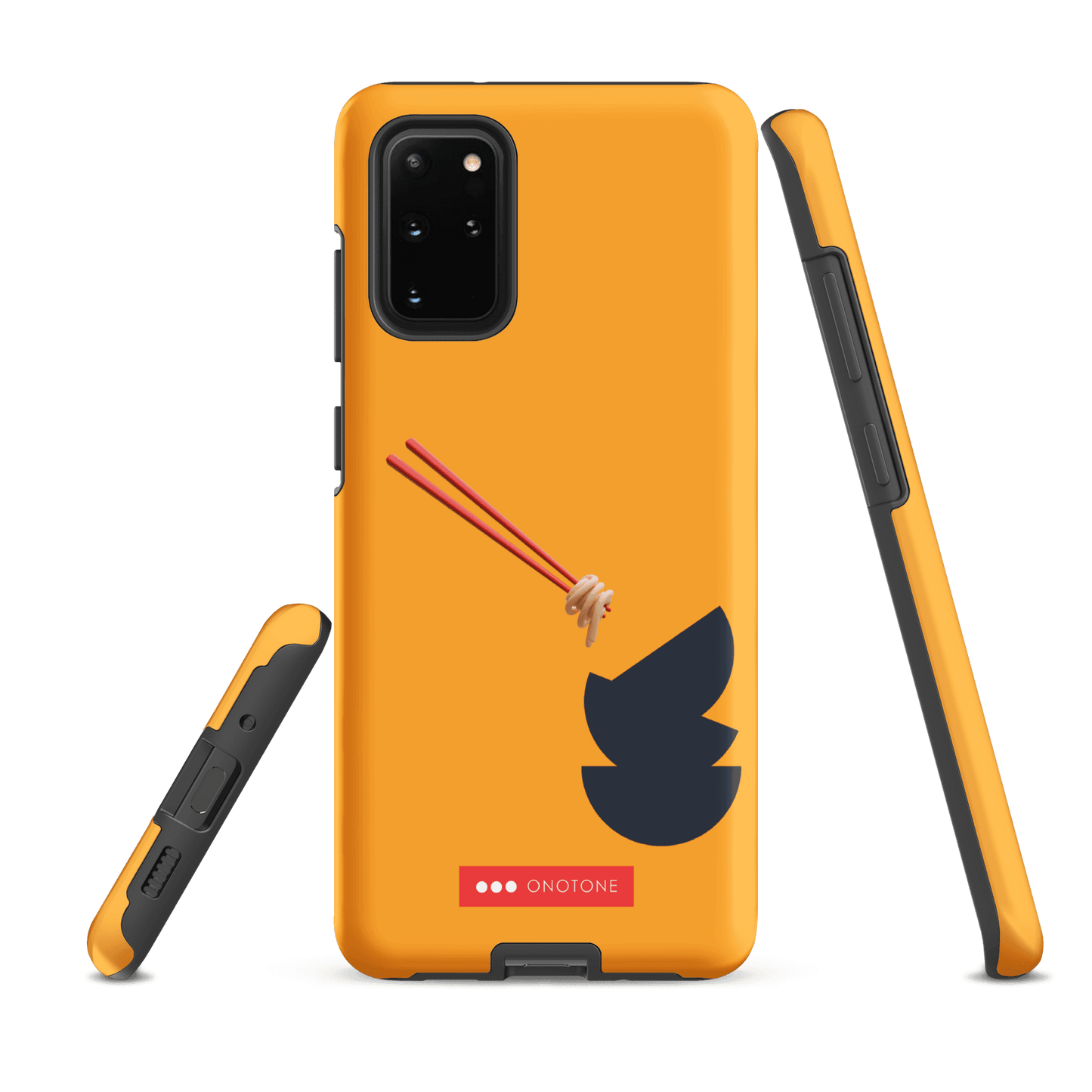 Double Layer Protection Yellow Modern Samsung Galaxy Case