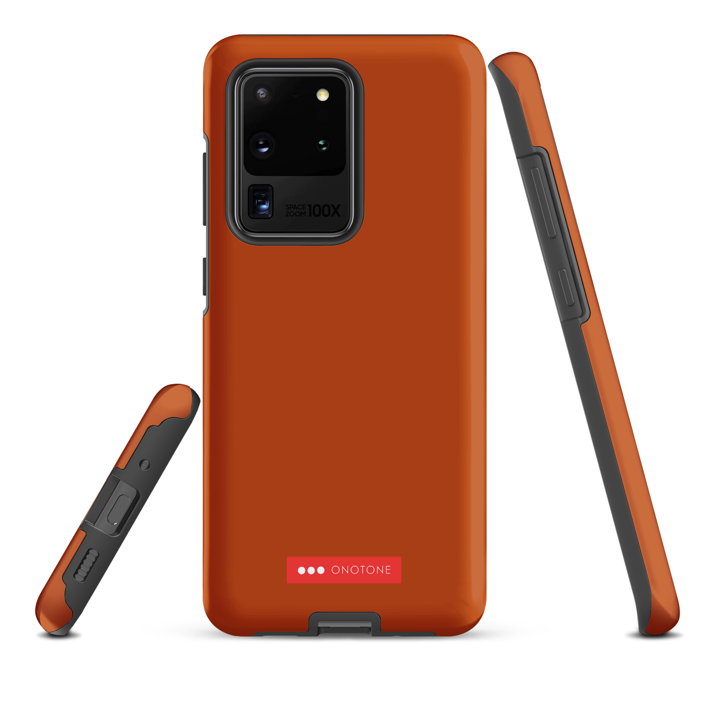 DUAL LAYER BROWN SAMSUNG CASE - PANTONE® 167