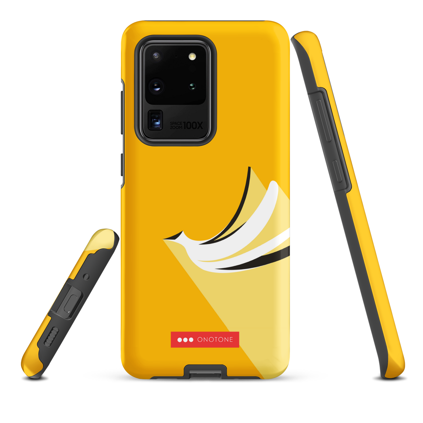 Double Layer Protection Yellow Samsung Galaxy Case